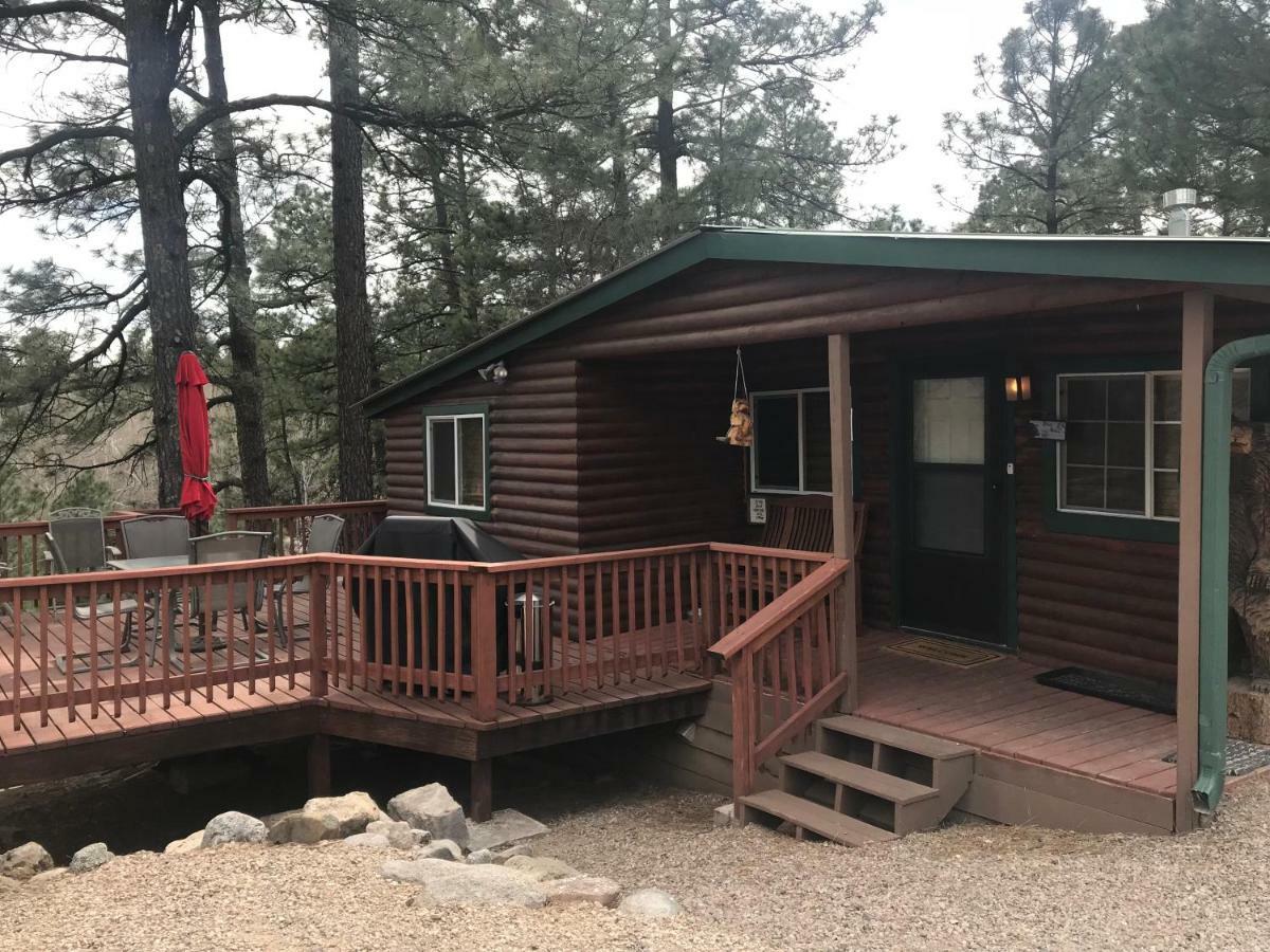 Gonzales Cozy Little Bear Cabin Ruidoso Exterior foto