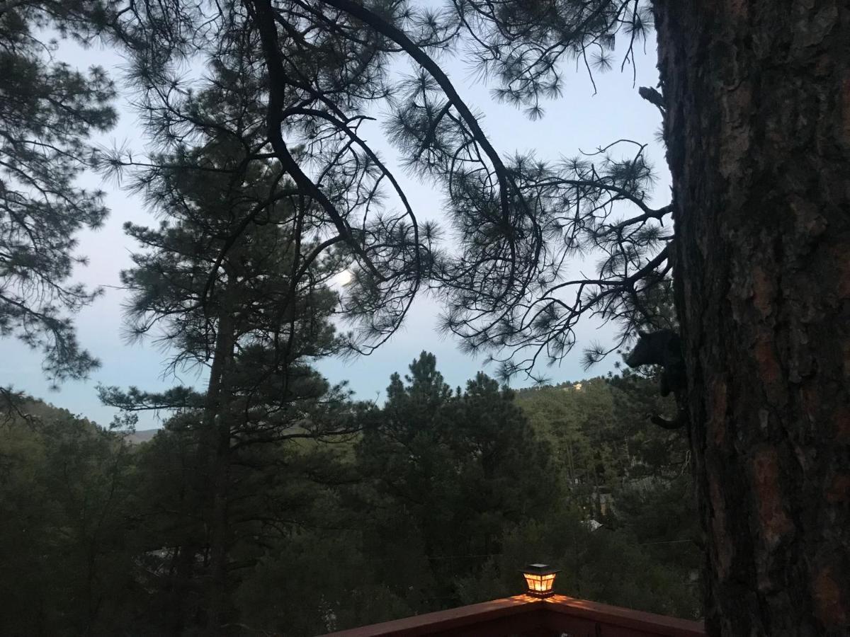 Gonzales Cozy Little Bear Cabin Ruidoso Exterior foto